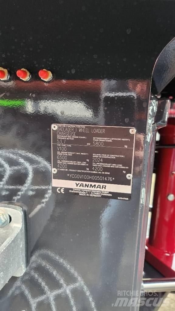 Yanmar V100/5 Kolové nakladače