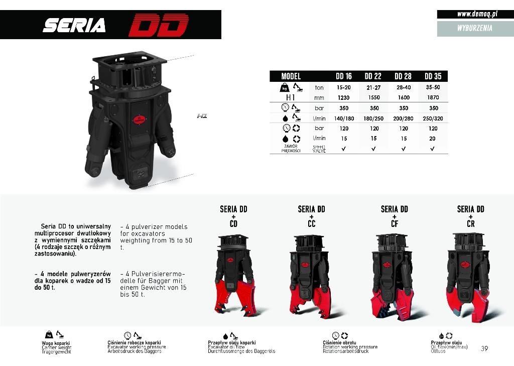  DEMOQ DD28 + CD Frézy, nůžky