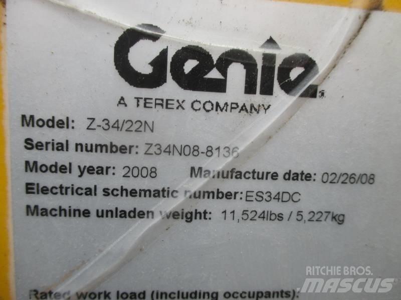 Genie Z 34/22 N Kloubové plošiny