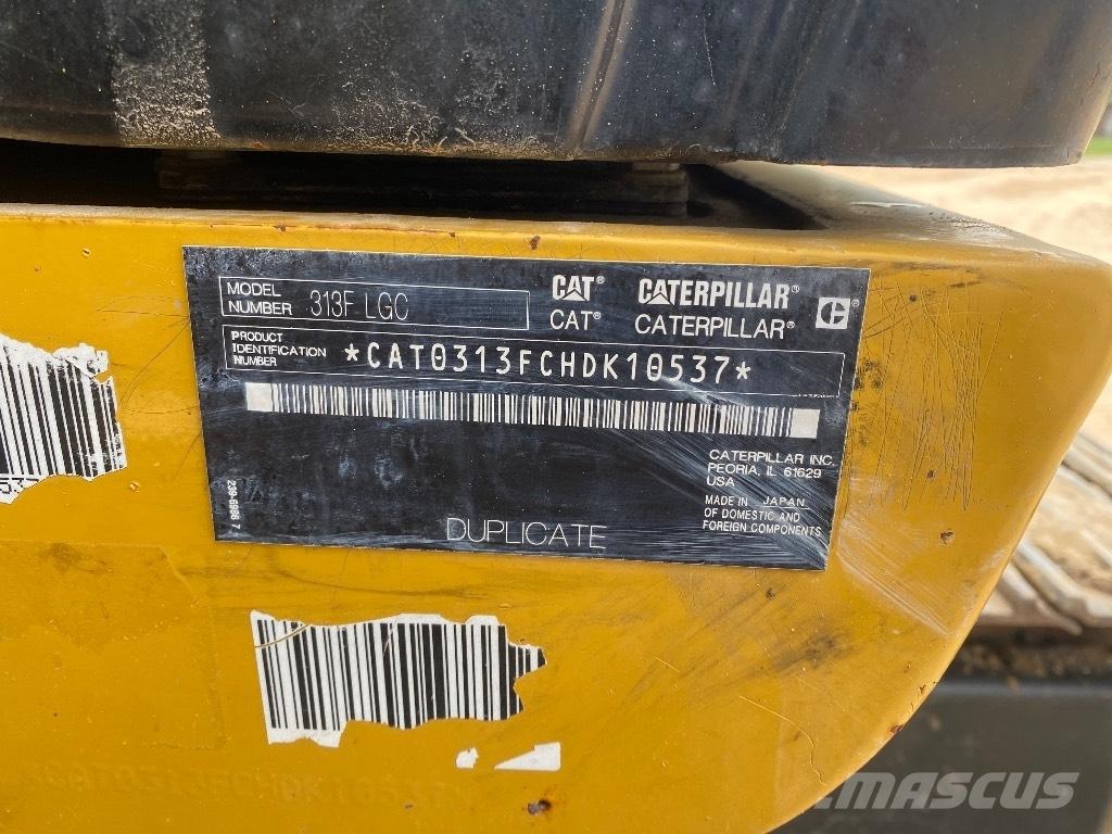 CAT 313 F LGC Pásová rýpadla