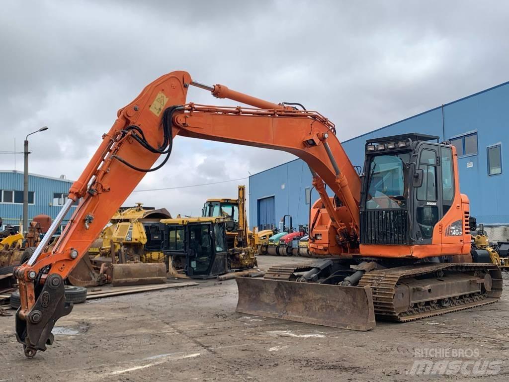 Doosan DX 140 LCR Pásová rýpadla