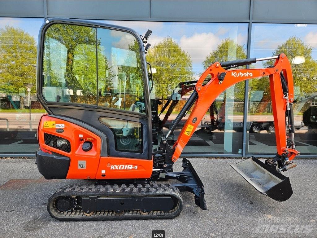 Kubota KX 019-4 Mini rýpadla < 7t