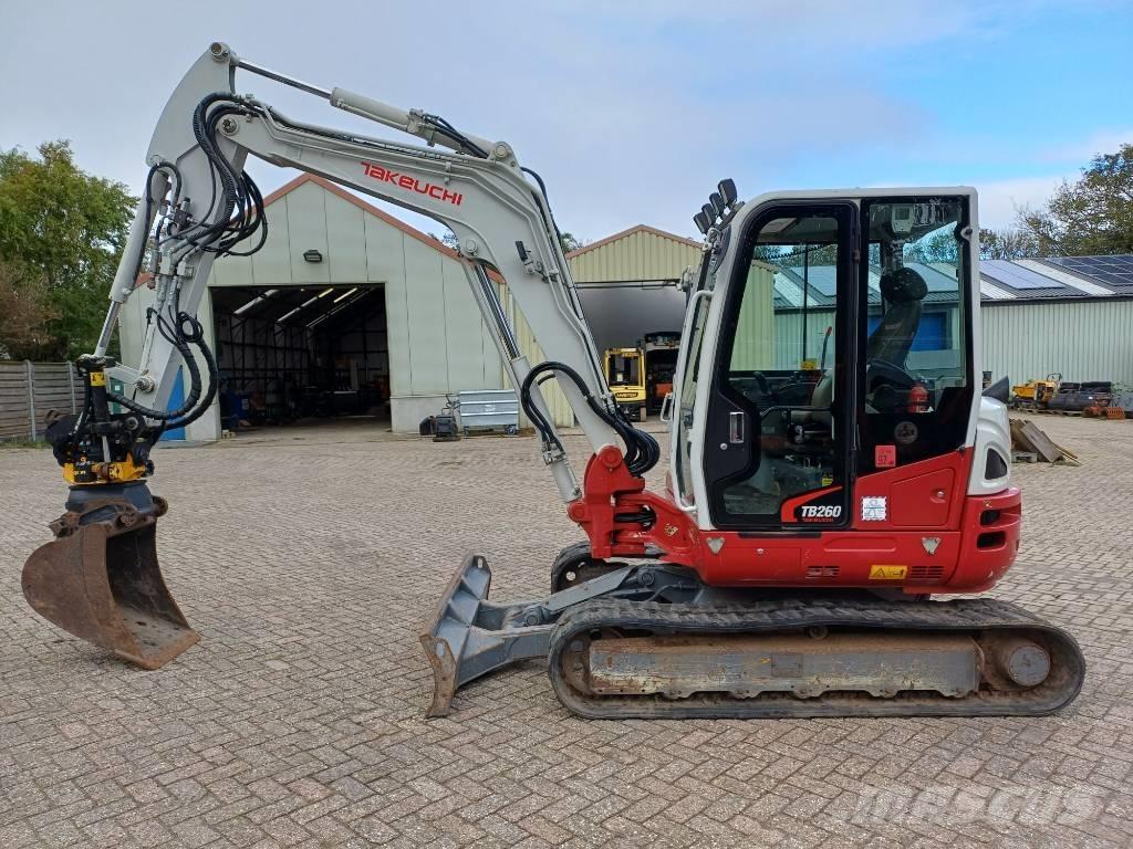 Takeuchi TB260 Mini rýpadla < 7t