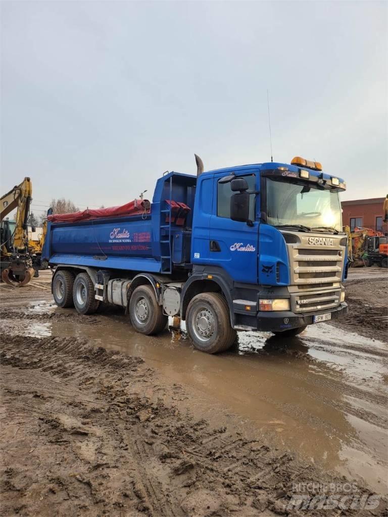 Scania R 420 8X4 Ramenové nosiče kontejnerů
