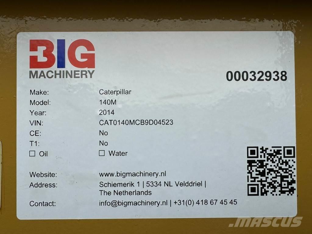 CAT 140M Grejdry