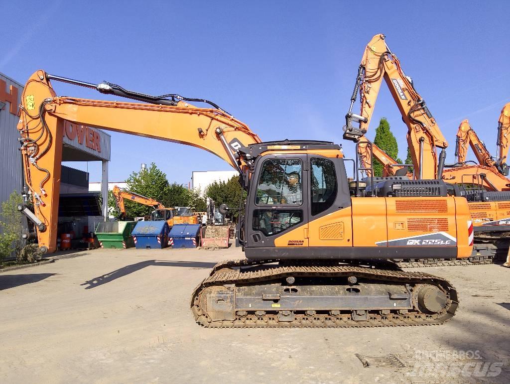 Doosan DX225LC-7 Pásová rýpadla