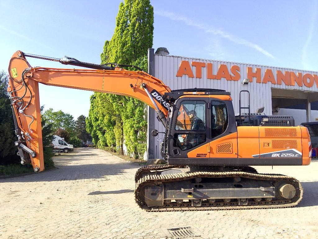 Doosan DX225LC-7 Pásová rýpadla