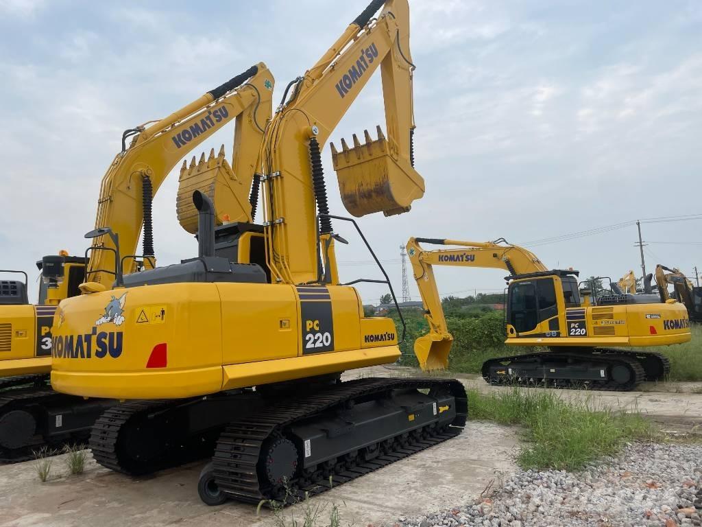 Komatsu PC 220 Pásová rýpadla