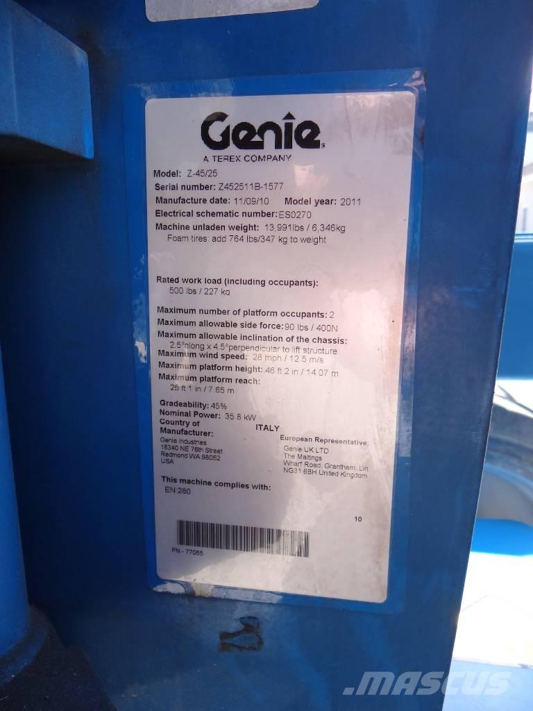 Genie Z 45/25 J RT Kloubové plošiny