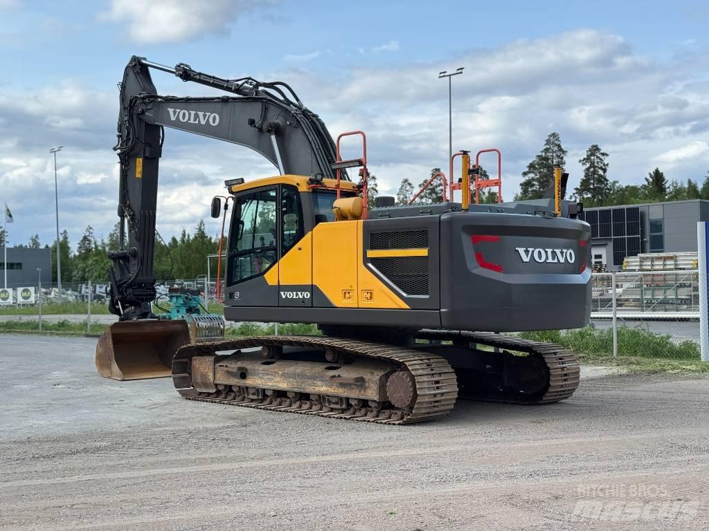 Volvo EC 250 E Pásová rýpadla