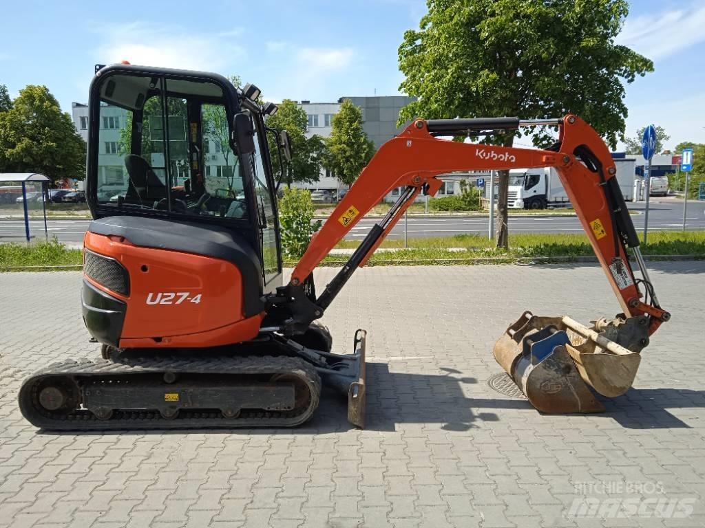 Kubota U 27-4 Mini rýpadla < 7t