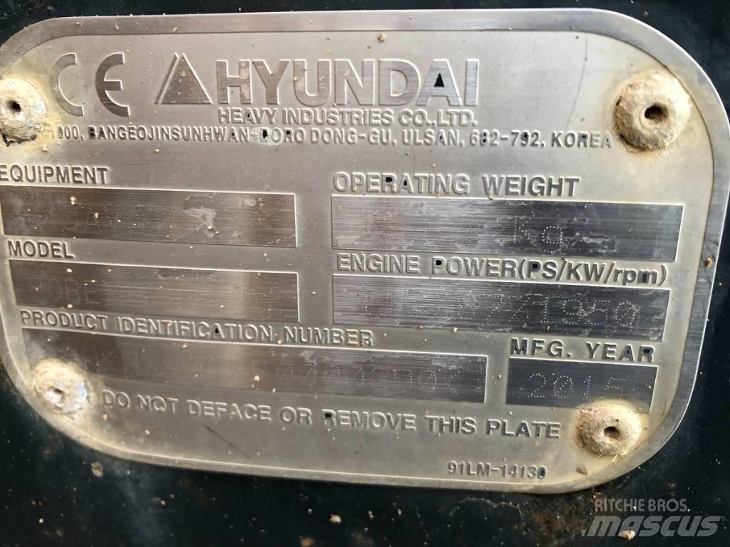 Hyundai 140 LC9 Pásová rýpadla