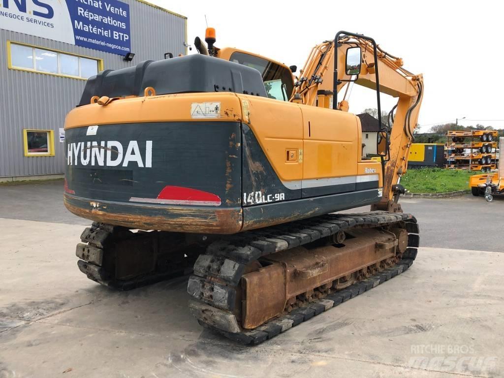 Hyundai 140 LC9 Pásová rýpadla