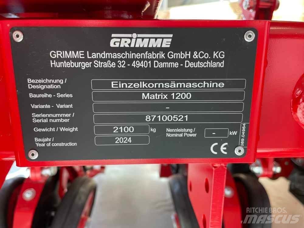 Grimme MATRIX 1200 Další
