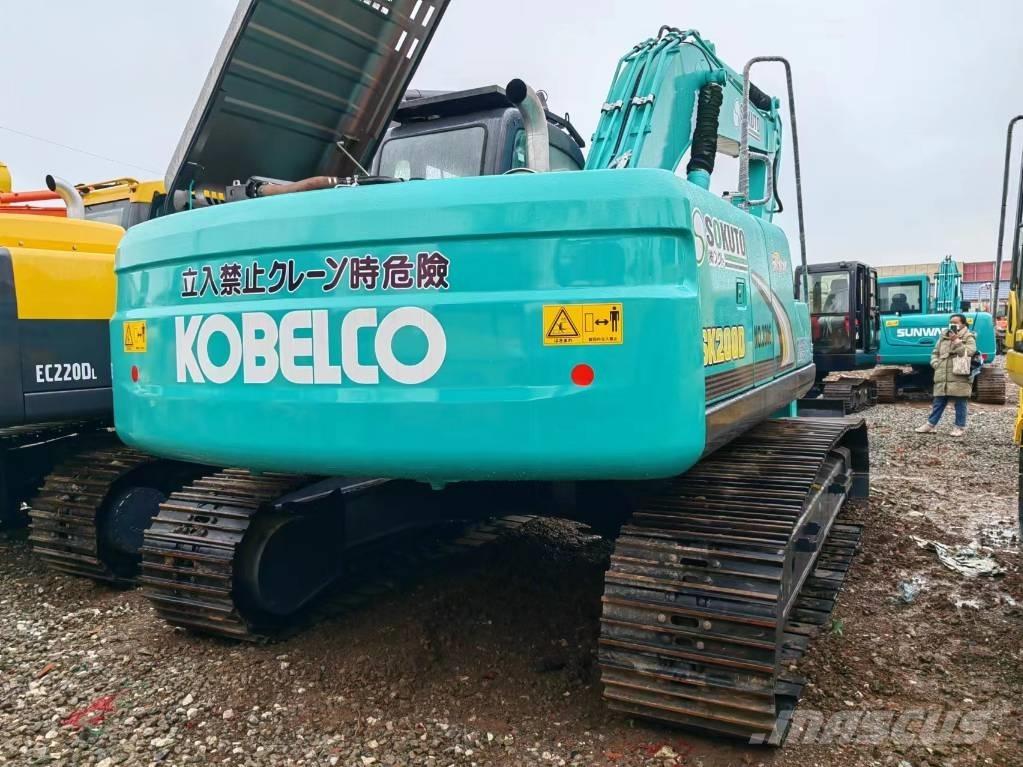 Kobelco SK200D Pásová rýpadla