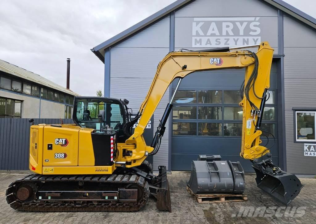 CAT 308 CR Midi rýpadla 7t - 12t