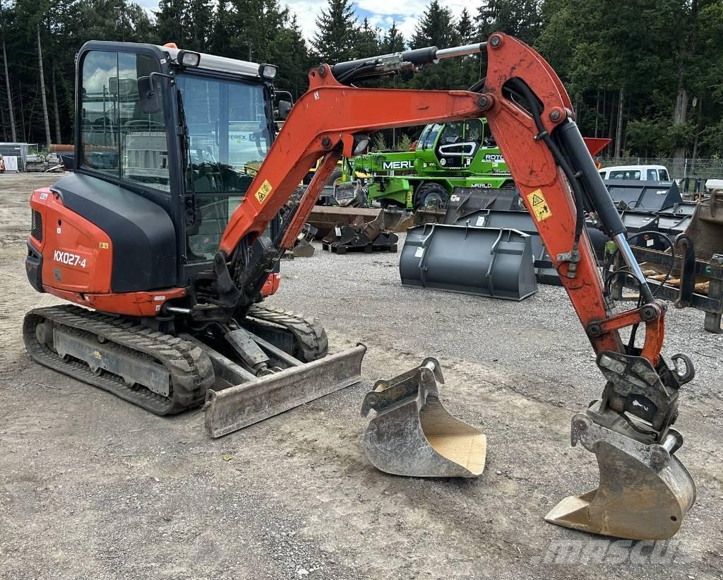 Kubota KX 027 Mini rýpadla < 7t