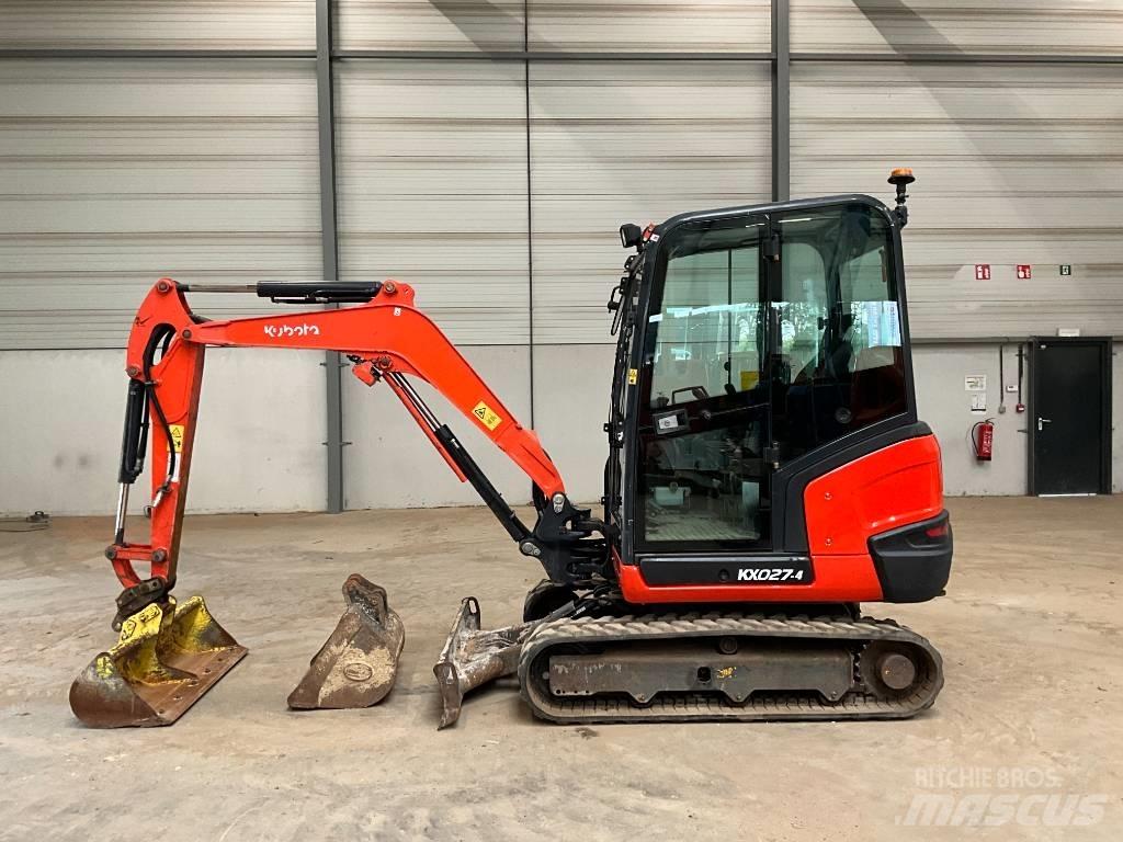 Kubota KX 027-4 Mini rýpadla < 7t