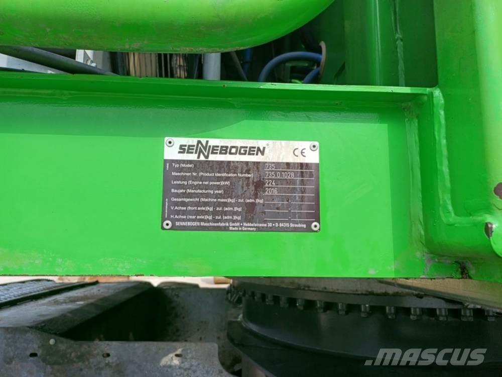 Sennebogen 735E Stroje pro manipulaci s odpadem