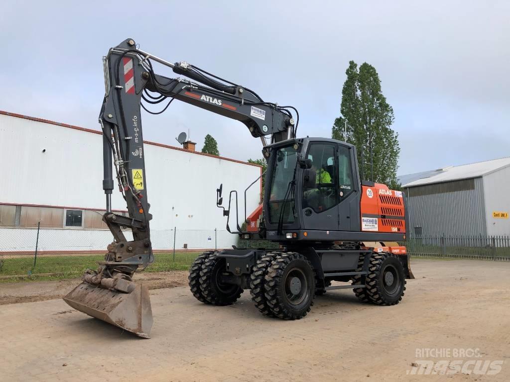 Atlas 150 W Kolová rýpadla
