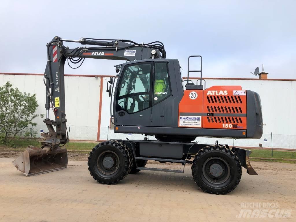 Atlas 150 W Kolová rýpadla