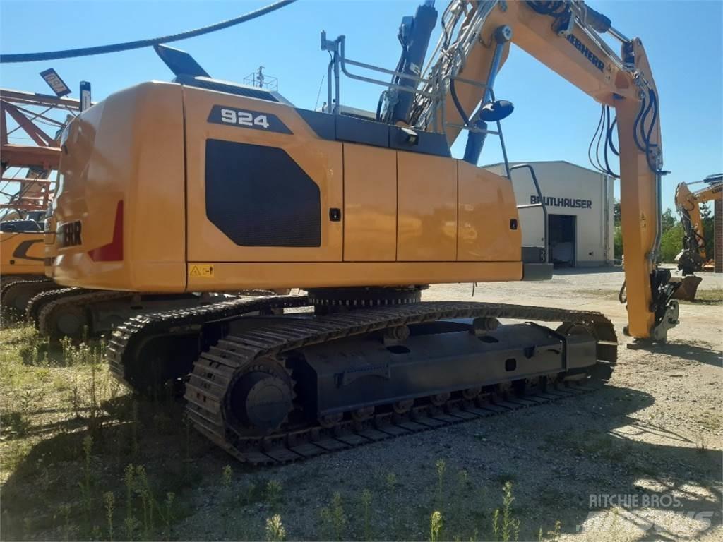 Liebherr R924 Pásová rýpadla