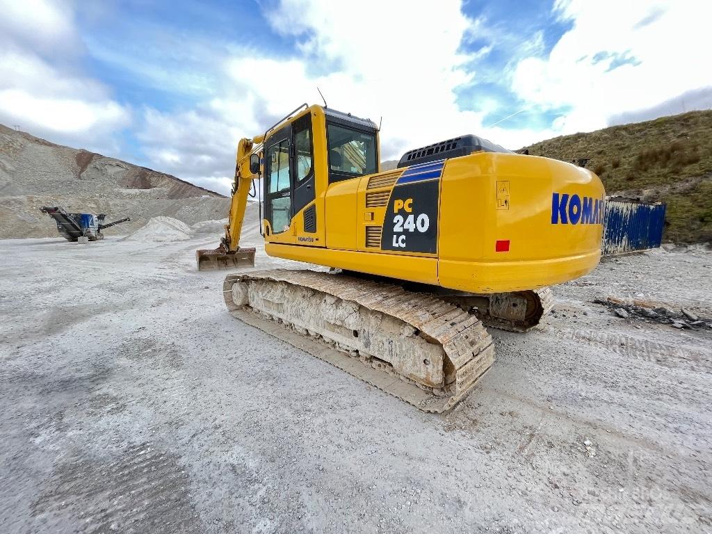 Komatsu PC 240 Pásová rýpadla