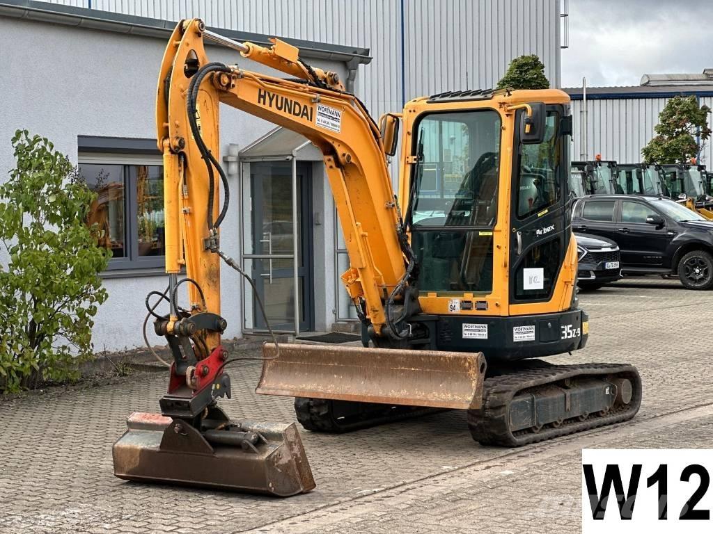 Hyundai R35Z 9 Mini rýpadla < 7t