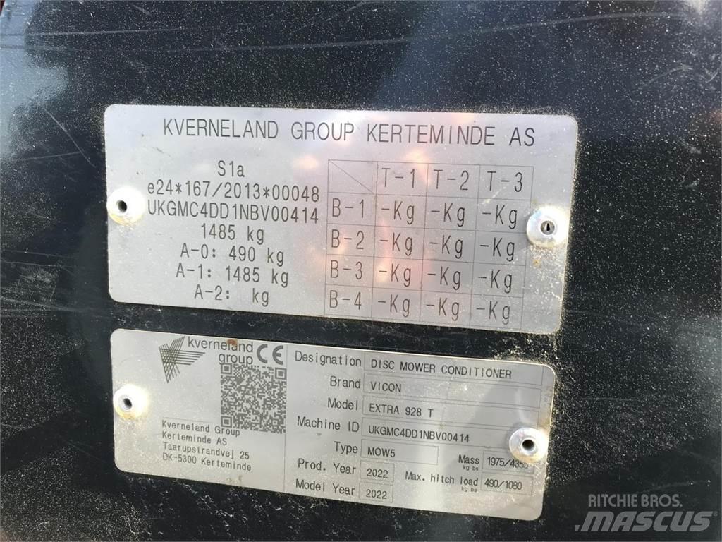 Vicon Extra 928T Žací stroje