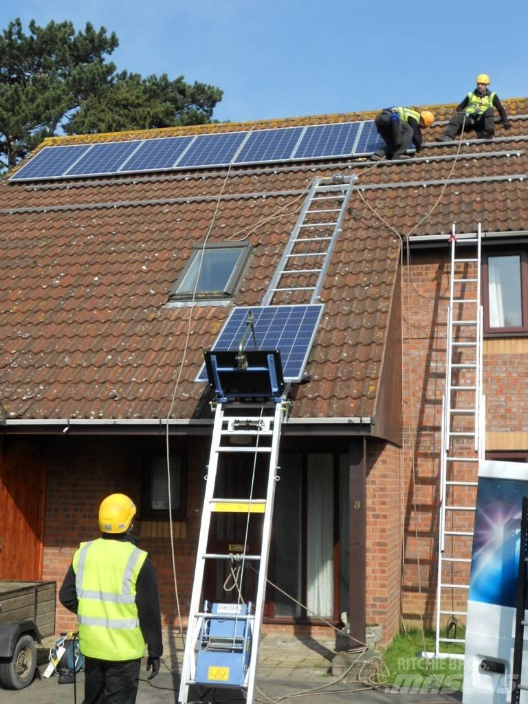 Geda Solarlift Kladkostroje, navijáky a stavební výtahy