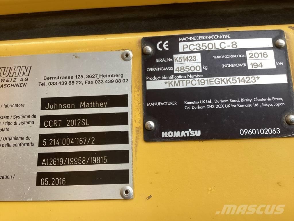 Komatsu PC 350 LC-8 Demoliční rýpadla
