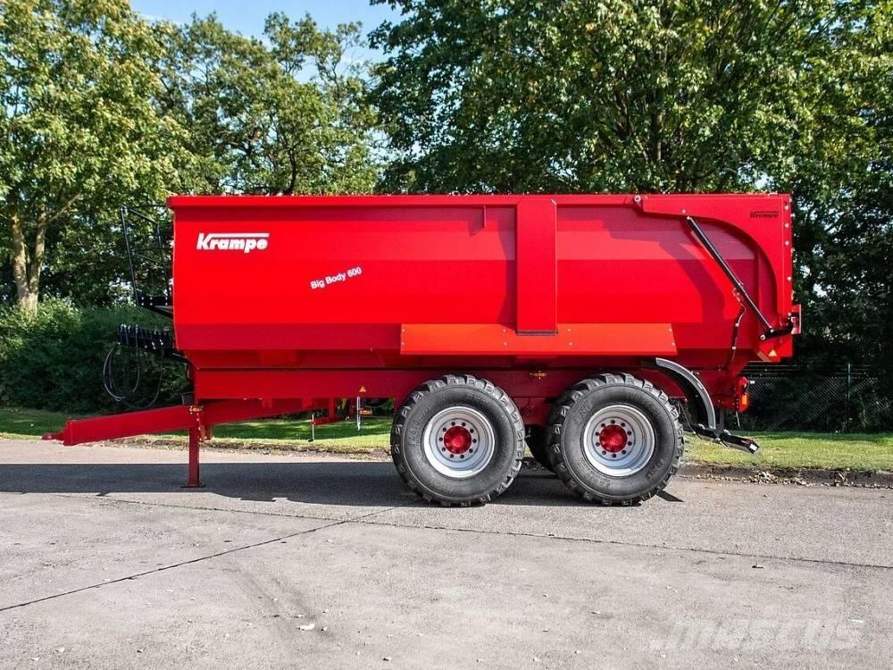 Krampe Big Body 600 Sklápěcí přívěs