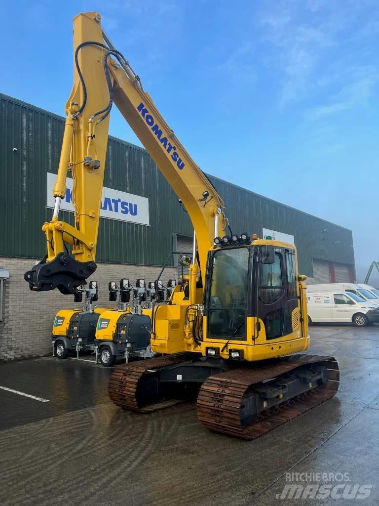 Komatsu PC138US-11 Pásová rýpadla