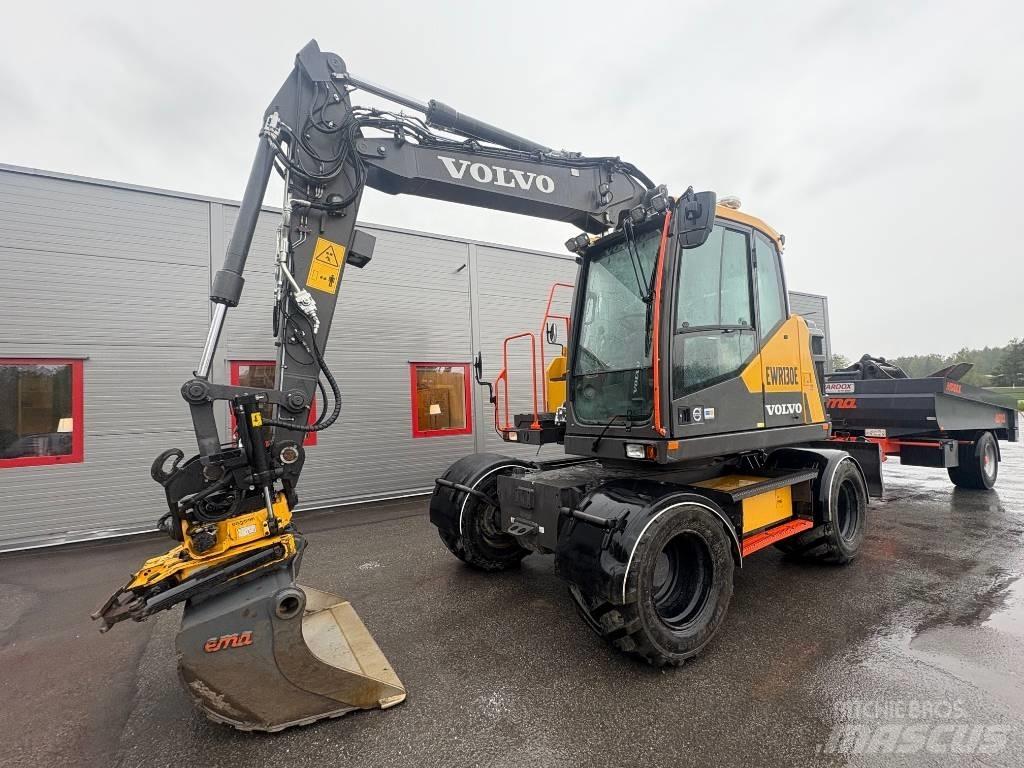Volvo EWR130E + Kärra Kolová rýpadla
