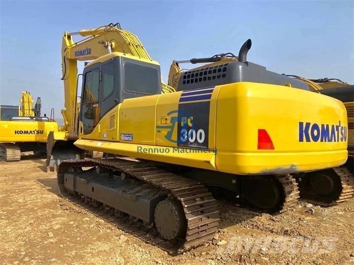 Komatsu PC 300-7 Pásová rýpadla