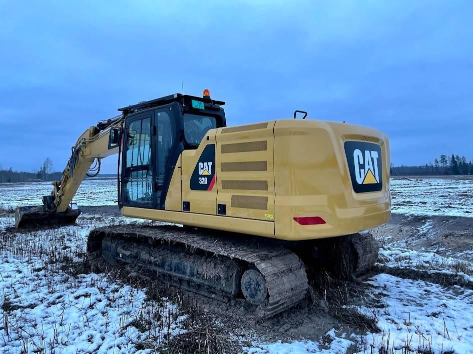 CAT 320 Pásová rýpadla