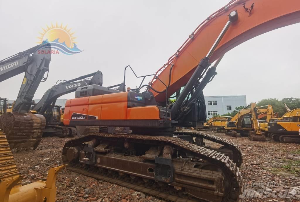 Doosan DX 500 LC Pásová rýpadla