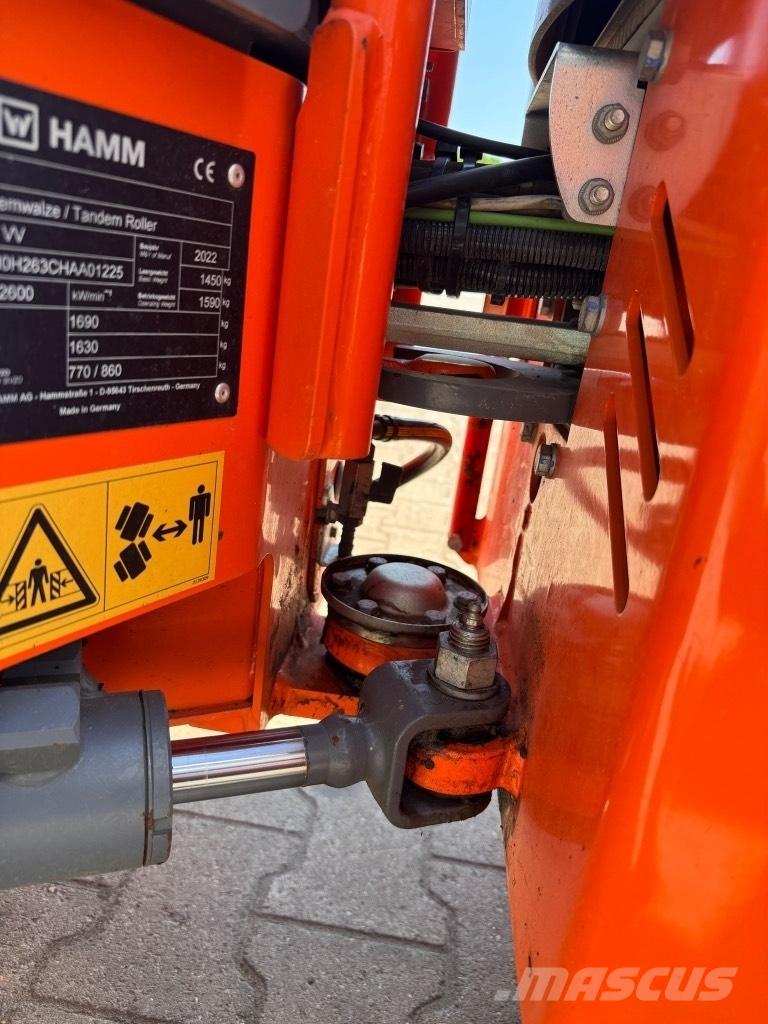 Hamm HD 8 VV Tandemové válce