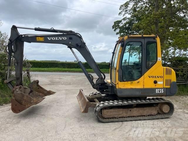 Volvo EC 55 B Mini rýpadla < 7t