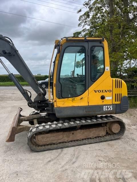 Volvo EC 55 B Mini rýpadla < 7t