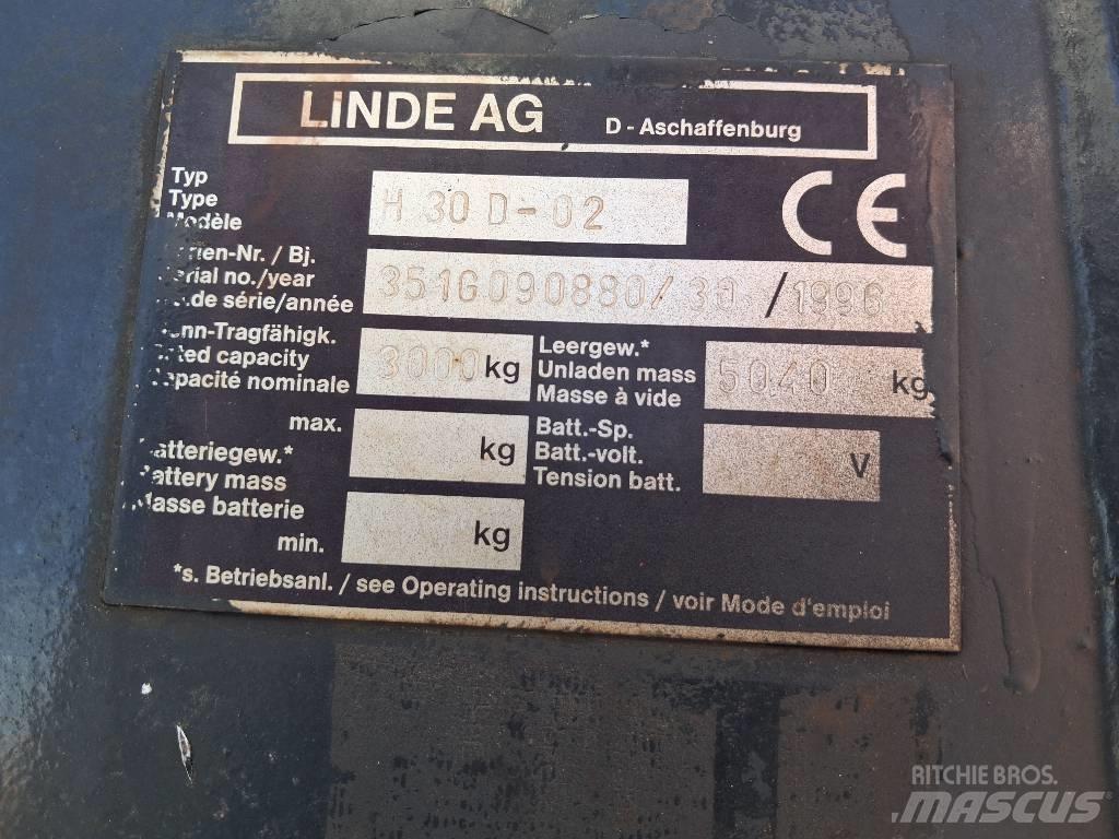 Linde H 30 D Dieselové vozíky
