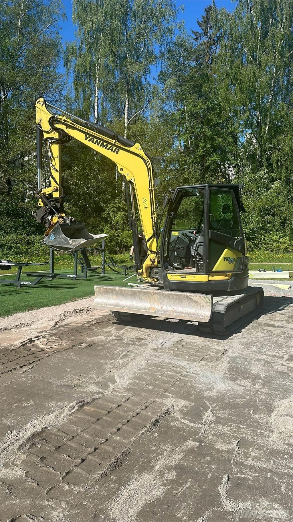 Yanmar Vio 80-1A Midi rýpadla 7t - 12t