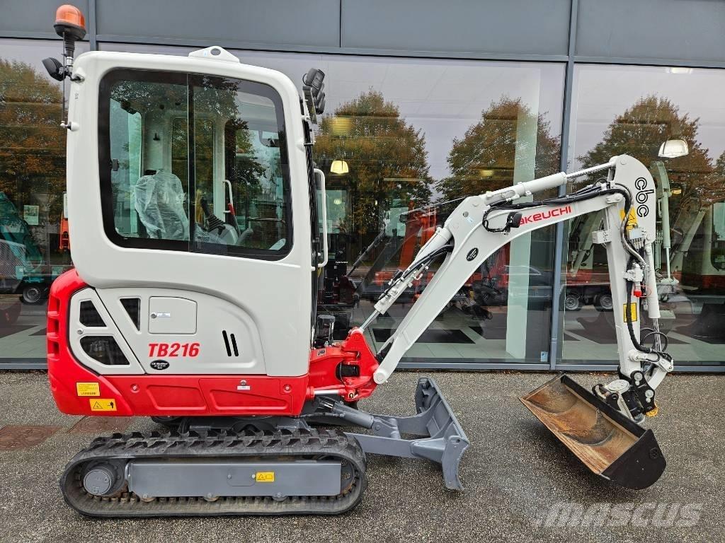 Takeuchi TB 216 Mini rýpadla < 7t