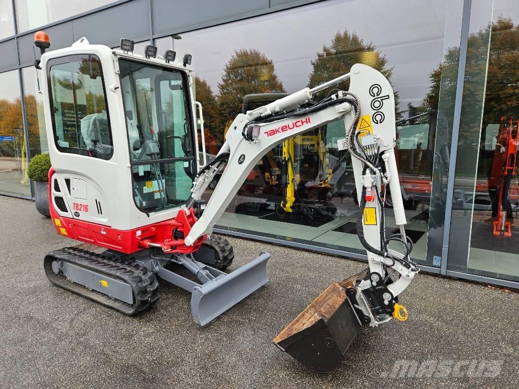 Takeuchi TB 216 Mini rýpadla < 7t