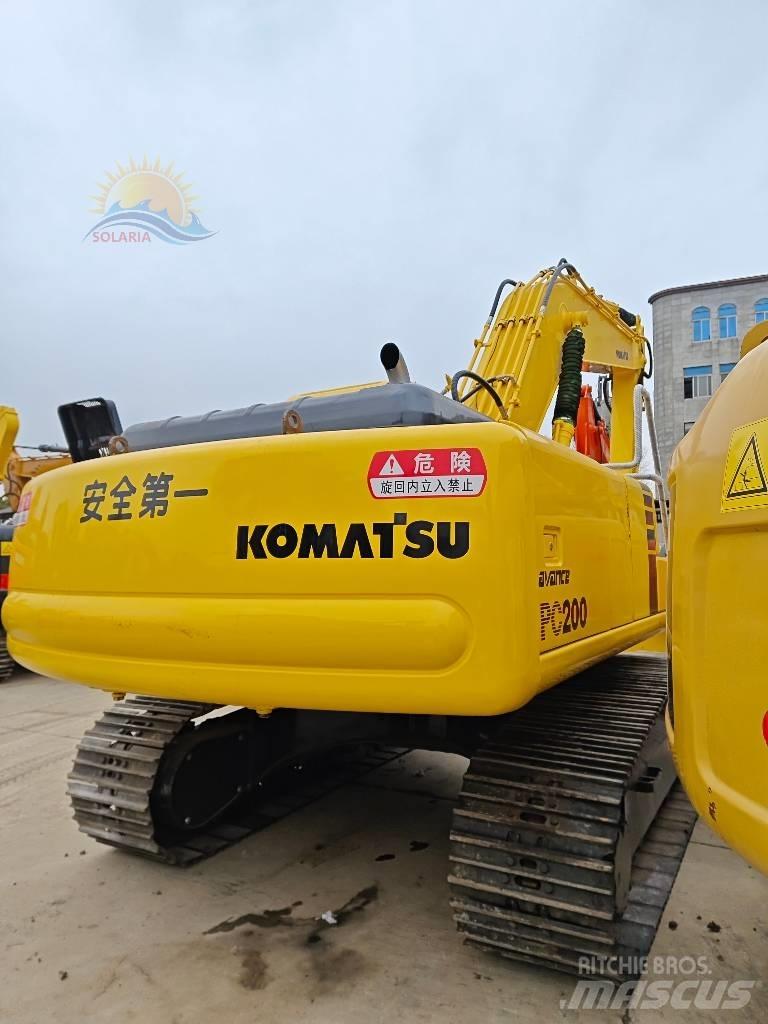 Komatsu PC 200-6 Pásová rýpadla