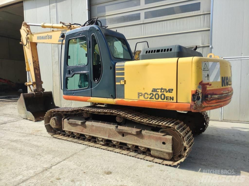 Komatsu PC200EN-6K Pásová rýpadla