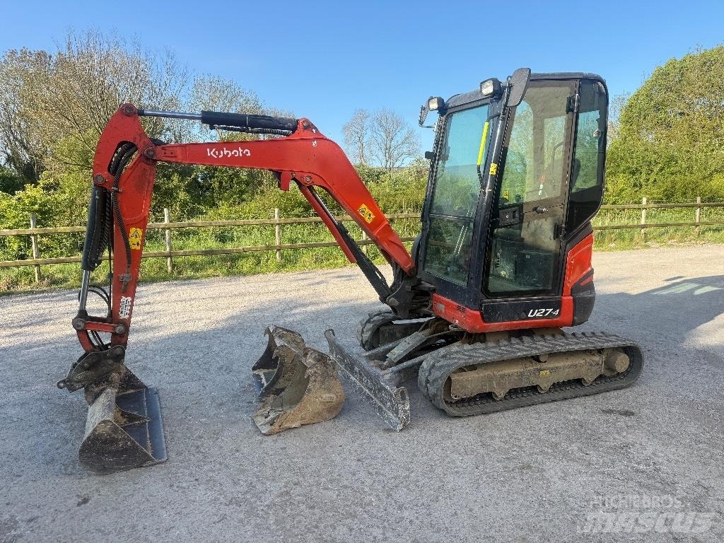 Kubota U 27-4 Mini rýpadla < 7t