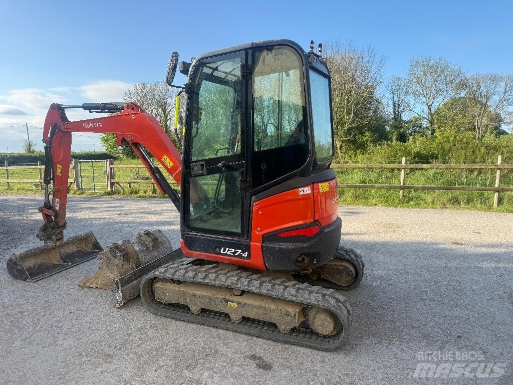 Kubota U 27-4 Mini rýpadla < 7t