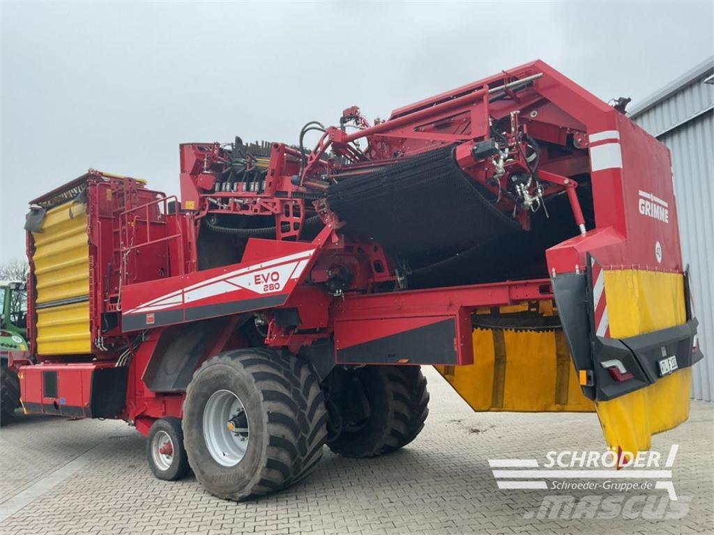 Grimme EVO 280 Bramborové kombajny / sklízeče