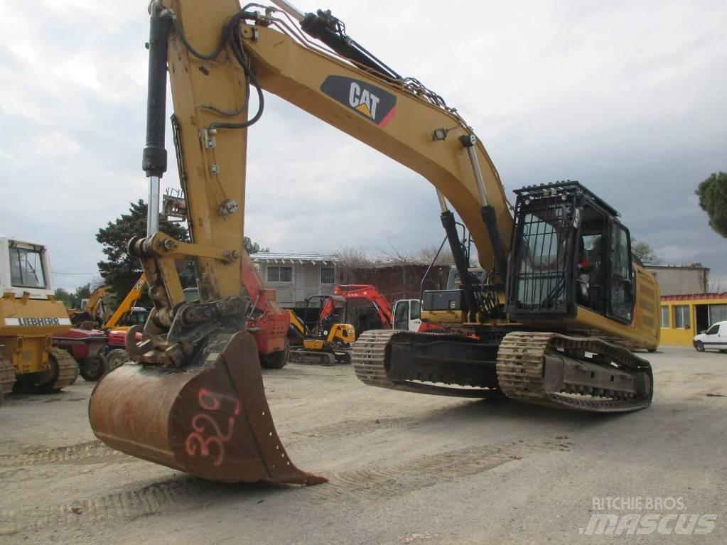 CAT 329 E LN Pásová rýpadla